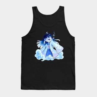 Yuki-onna performing snow magic Tank Top